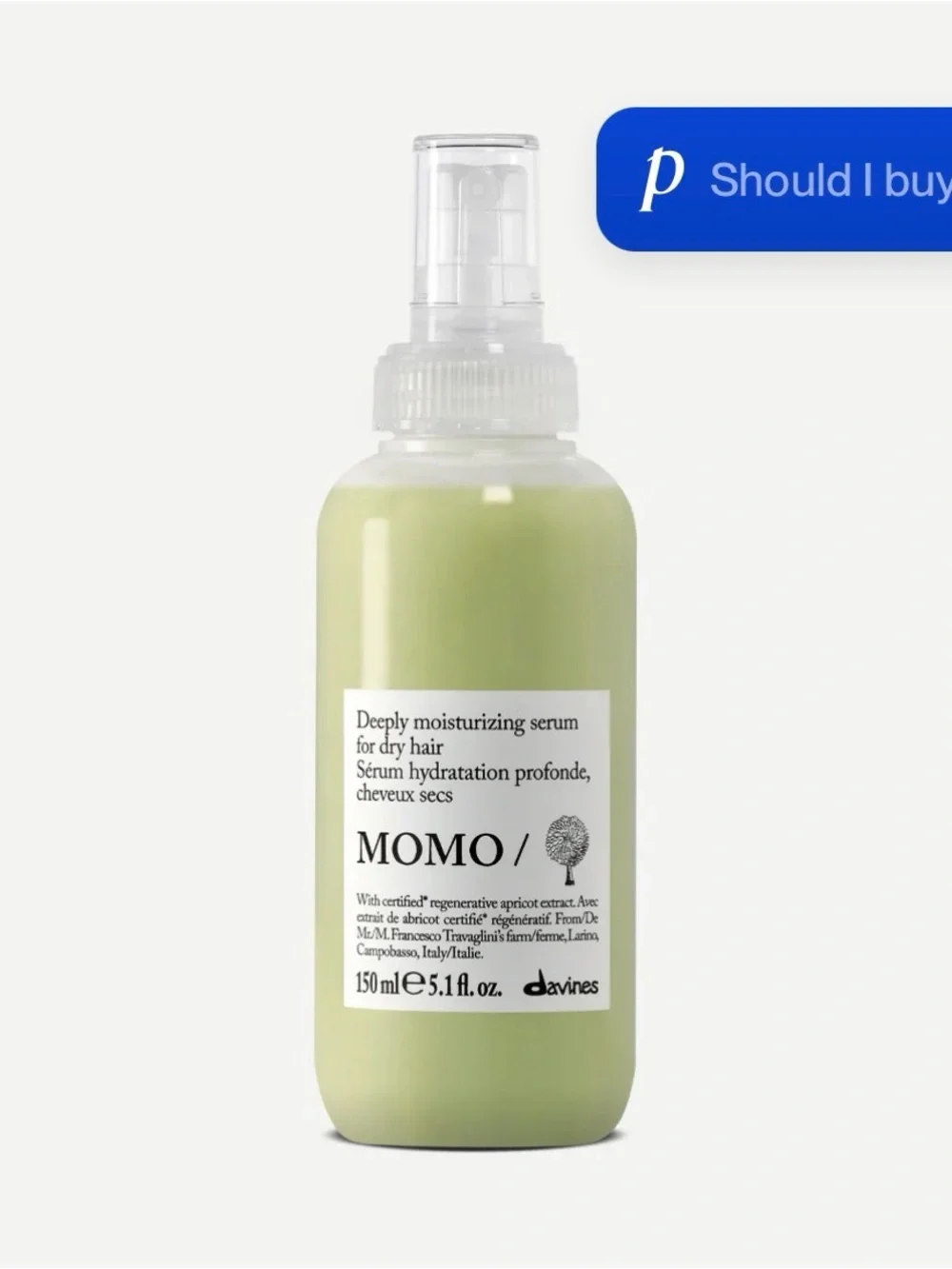 Davines MOMO Moisturizing Serum Spray